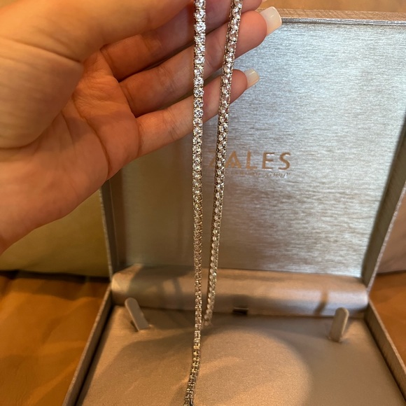 Zales | Jewelry | White Sapphire Tennis 